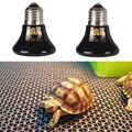 2x Wärmelampe Heizlicht Reptilien Aquarium Terrarium Keramik Wärmestrahler 25W