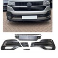 für VW T6.1 Multivan Transporter Gitter Set Blende Stoßstange schwarz glanz +PDC