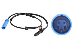 Hinterachse HELLA 6PU 012 039-061 Sensor, Raddrehzahl für BMW