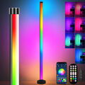 RGB LED Stehleuchte Eckleuchte Stehlampe Stimmungslicht Dimmbar Bluetooth App