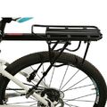 Fahrrad Alu Gepäckträger für Sattelstütze H022B MTB Verstellbar Hinten 30kg Satz