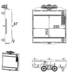 Mahle CR 923 000P Kühler Motorkühlung für BMW F07 F10 F11 F12 F13 F06
