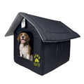 EVETextile® Haustierhaus Hundehütte Katzenhütte Hundehaus Katzenhaus Höhle Klein