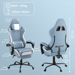 Gaming Stuhl Schreibtischstuhl Drehstuhl Chefsessel Ergonomischer Bürostuhl Neu