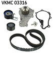 SKF VKMC 03316 Wasserpumpe + Zahnriemensatz für CITROËN,DS,FIAT,FORD,MAZDA,MITSU