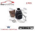 ACHSMANSCHETTE ANTRIEBSWELLE PAAR FEBEST 0217P-J1016 2PCS V FÜR DACIA DUSTER
