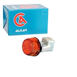 ALKAR BLINKER ORANGE mit LAMPENTRÄGER VORNE LINKS/RECHTS passend für FIAT CINQUE