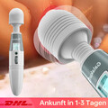 Massagestab Magic Wand Massager Massagegerät Wasserdicht Akku Stark DE~