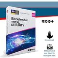 Bitdefender Total Security 2024, 3/5/10 Geräte - 1/2/3 Jahre, Download inkl. VPN