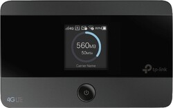TP-Link W-LAN HotSpot M7350 (EU) Mobiler 4G/LTE-WLAN-Router Schwarz ext. B Ware