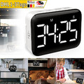 LCD Digitaler Kurzzeitmesser Magnetischer Küchentimer Eieruhr Stoppuhr Grillen