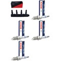 MAXGEAR ZÜNDSPULE + 4x BOSCH ZÜNDKERZEN passend für OPEL 1.2 1.4 CORSA ADAM etc.