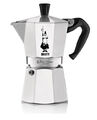 Bialetti Espressokocher Moka Express 3, 4 oder 6 Tassen Silber