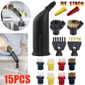 15 Stk Neu Dampfreiniger Düse und Bürste Zubehör für Karcher SC1 SC2 SC3 SC4 SC5