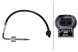 HELLA Sensor Abgastemperatur 6PT 010 376-841 für MERCEDES CLS C218 KLASSE W212
