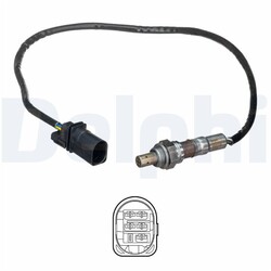 Delphi Lambdasonde für Fiat 500 Doblo Fiorino Linea Qubo