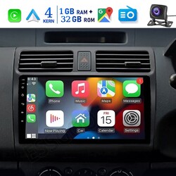 10" Autoradio Für SUZUKI SWIFT III 2004-2009 Android 14 +KAM 32G GPS Nav Carplay