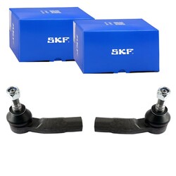 2x SKF SPURSTANGENKOPF LINKS+RECHTS passend für AUDI A1 SEAT ARONA IBIZA SKODA
