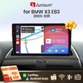 Carplay Android 13 Autoradio Für BMW X3 E83 2004-12 GPS Navi WIFI 4G DAB 6+128GB