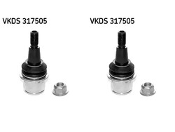 2x Querlenkerbolzen SKF VORNE L+R für LAND ROVER DISCOVERY III, DISCOVERY