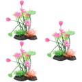  3 PCS Aquarium Kunstpflanzen Gefälschte Für Plastikwasserpflanzen
