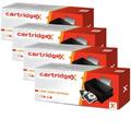 4 x Tonerkartusche als Ersatz für Brother TN2000 für DCP-7010 DCP-7010L DCP-7020