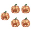  5 Pieces Kürbis Dekorationen Aquariumdekoration Halloween-Aquariumdekorationen