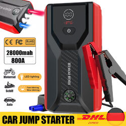 28000mAh Auto KFZ Starthilfe Jump Starter 12V Ladegerät Booster Power Bank~