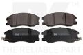 NK Bremsbelagsatz Klötzer vorne 223638 für CHEVROLET Captiva OPEL Antara