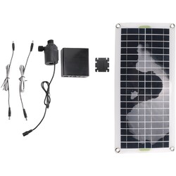 50W Solarwasserpumpe 800L/H DC12V GeräUscharme Solarwasserbrunnenpumpe für 1639