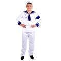 Matrosen Kostüm für Herren Kapitän Seemann Navy Perfekt für Fasching und Karn...