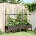 Pflanzkübel mit Rankgitter Gartenspalier Pflanzkübel Blumenkübel Pflanzkasten PP