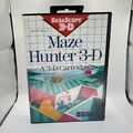 Sega Master System Spiel - Maze Hunter 3-D ovp CiB