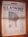 Providence 12.9.2001 Zeitung Brown-Universität Rhode-Island USA 9/11