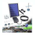 Teichbelüfter Solar Pumpe Aquarium Sauerstoffpumpe Gartenteich Aquarien