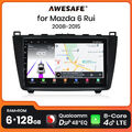 6+128GB Android 13 Für Mazda 6 GH GG 2007-2012 Autoradio GPS Navi 8-Kern Carplay