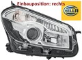 HELLA 1EL010335-261 Hauptscheinwerfer rechts Scheinwerfer für Nissan 