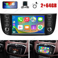 2+64G Autoradio Für Fiat Punto 10-16 Linea 12-15 6.2" Android 13 Carplay GPS KAM