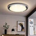 Deckenlampe Deckenleuchte Sterneneffekt Fernbedienung dimmbar CCT LED D 85 cm
