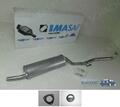 IMASAF ESD Auspuff ab Kat Endtopf für BMW 3er E30 316 + 316i + 318i 1982-1987