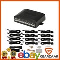 LCD Einparkhilfe mit 8 Sensoren PDC Vorne Hinteren Universal Parkhilfe Schwarz