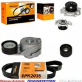 8PK2035 Keilrippenriemen+R.Satz+WPS3050 WAPU f. MERCEDES-BENZ G M S R GL Klasse