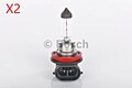 BOSCH 2 Stück Nebelscheinwerfer Glühlampe Für BMW SKODA FORD VW MINI 1987302805