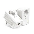 TP-Link TL-PA7017P KIT AV1000 Gigabit Powerline Adapter KIT mit Steckdose Weiß