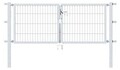 Alberts® Doppeltor Flexo,feuerverzinkt,lichte BxH3500x1800,PF80x80/2500mm 648039