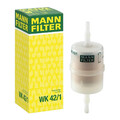 4x Kraftstofffilter MANN-FILTER WK 42/1 für KFZ - Leitungsfilter - keine 5x