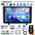 DAB+ 9" Android 15 Autoradio GPS NAVI RDS BT 4+64G Für Opel Astra H 2006-2014 FM