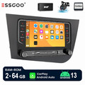 DAB+ 7" Für Seat Leon 1P1 2005-2012 Android 13 Autoradio 2+64G Carplay WIFI GPS