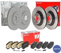 ORIGINAL MERCEDES BENZ BREMSENSET & BREMBO WK VORNE & HINTEN GLE GLS V/C/X167