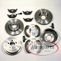 Bremsscheiben Set vorne Bremstrommel Set Zubehör Satz hinten für VW Fox